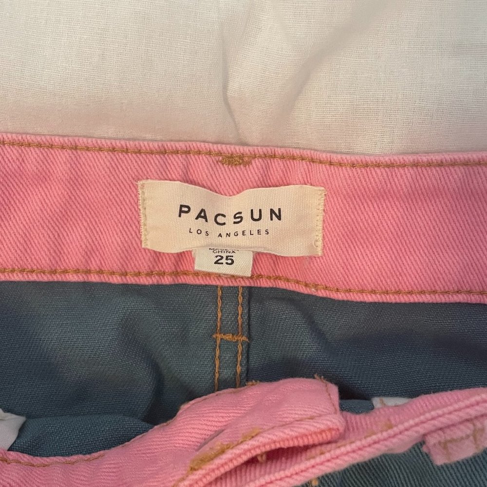Pacsun Color Block Denim Skirt - image 5